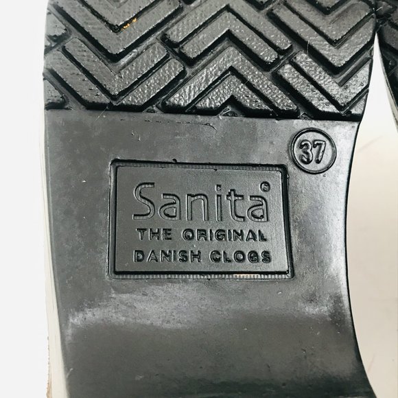 Sanita Original Danish Clog Brown Leather Professional Classic Size EU 37 US 6 - Picture 9 of 9